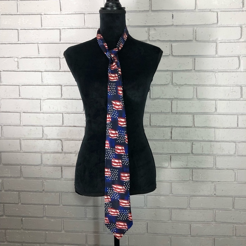 God Bless‎ America Men’s American Flag Tie